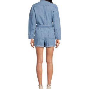 Gianni Bini Light Blue Denim Jumpsuit